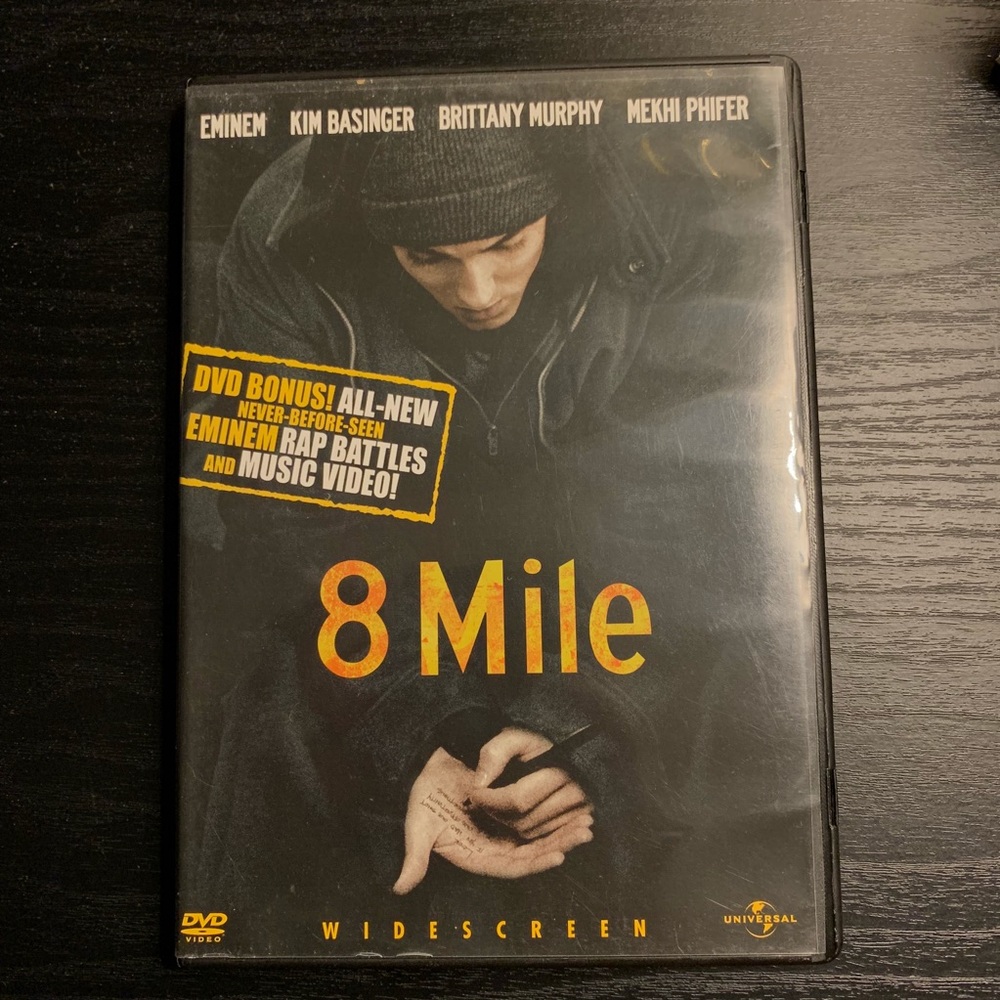 8 Mile Movie DVD